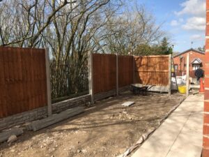close boarded fences