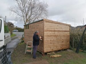 custom built sheds